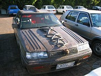  A strange looking car - one of many - South Africa