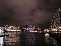  Sydney harbour at night - taken from Circular Quay