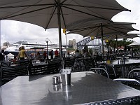  Many cafes around the harbour allow visitors and locals to enjoy the surroundings