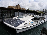  Solar powered cruise boat