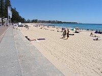  View across Manly beach