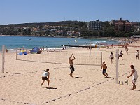  Volleyball on Manly beach