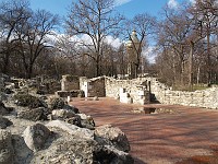  The ruins of a 14th century Franciscan church on Margaret Island