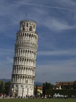 Leaning Tower of Pisa - timelapse series