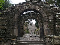  Archway at Glendalough in the Wicklow mountains