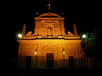  Church shot at night