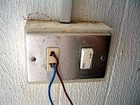  Typical Jordanian electrical plug