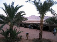  The bedouin camp at Wadi Rum