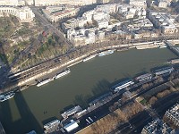 View from the top of the Eiffel Tower