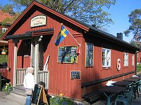  Ice cream shop (equipped also with Swedish flag)