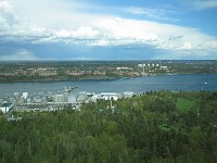  Views across Stockholm from the TV tower