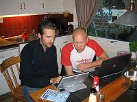  David helps Mark with some Java programming
