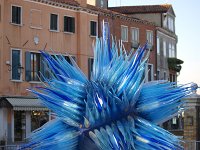  Glass sculptures on the streets of Murano