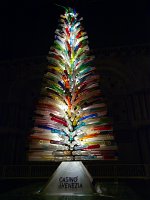  A Christmas tree made of Murano Glass - St Mark's Square