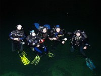  After the dive at Temple of Doom. From left: Gerhard, Gabi, Hannes H, Irene, Martin