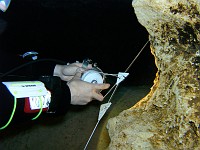 Preparing for the 2nd jump to the bats. 1000ft in - Devil's Eye - Ginnie Springs