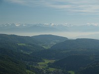  View south towards the alps.