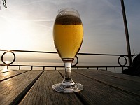  Beer overlooking Lake Zurich