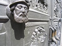  Church door, Grossmunster, Zurich