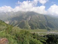  Going over the St. Bernadino pass