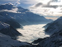  Le Tour - looking down into the valley in the late afternoon...