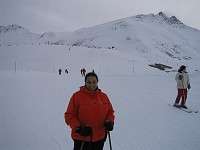  Valmorel - Charles and Mark make a surprise visit to meet up with Monica at her ski lesson - and drag her kicking and screaming from the nursery slopes to her first proper slope.