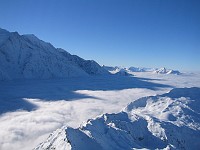  The final day at Brevent - Cloud at 2000m. Photo altitude 2500m