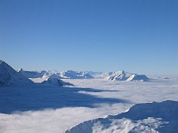  The final day at Brevent - Cloud at 2000m. Photo altitude 2500m