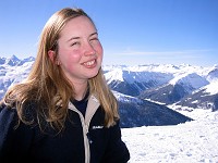  Lynn at the Jatzhtte, 2500m