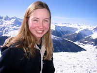  Lynn at the Jatzhtte, 2500m