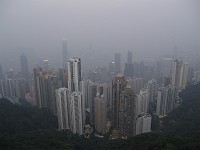  View from the Peak - day (a little foggy)