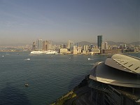  View from our hotel room window - Kowloon