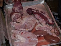  An appealing tray of offal?