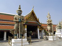  Grand Palace - demons are seen as guardians - warding off evil spirits