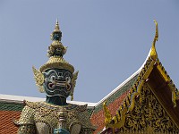  Grand Palace - demons are seen as guardians - warding off evil spirits