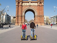  We went on a Segway tour.