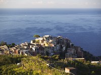  Looking down onto Corniglia from above