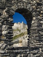  A window to the bay by the Gothic Castle gave some great views