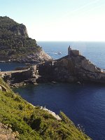  View from the graveyard down to St. Peter's and the Gothic Castle