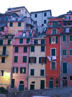  Early morning at the waterfront in Riomaggiore