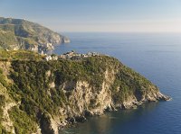  On the way to Corniglia - town visible on peninsula in the distance