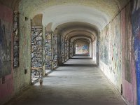  One of the tunnels along the walk