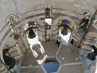  At the top of the leaning tower - looking down