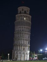  The learning tower of Pisa - night