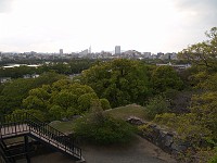  View from a big park in Fukuoka