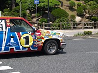  This truck was playing a very inane tune and blasting advertisements for the opening of a pet store from a loudspeaker. Note the specific breeds and prices plastered all over the front.