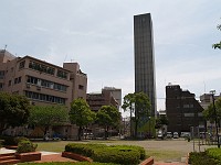  If you want to park a lot of cars in a very small space, just make a massive tower like this. The cars are deposited onto pallets and recalled to the entrance when the owner arrives. No need for driving around to park your car, just drive it into the entrance and the conveyer system takes care of the rest.