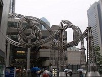  Interesting sculpture in Yokohama