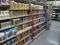  Two whole sections are dedicated to different brands of compressed air spray (used for cleaning computers)