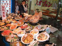  Different foods available at the market